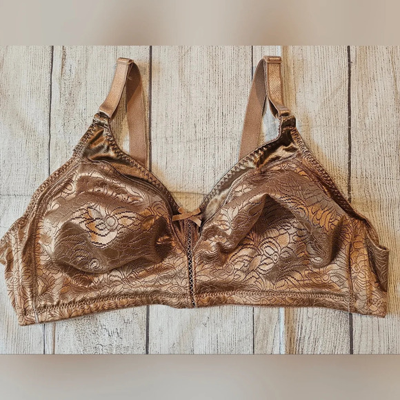 Bali Other - BALI Bra Wirefree Size 42C Double Support All Around Lingerie Flexible Support